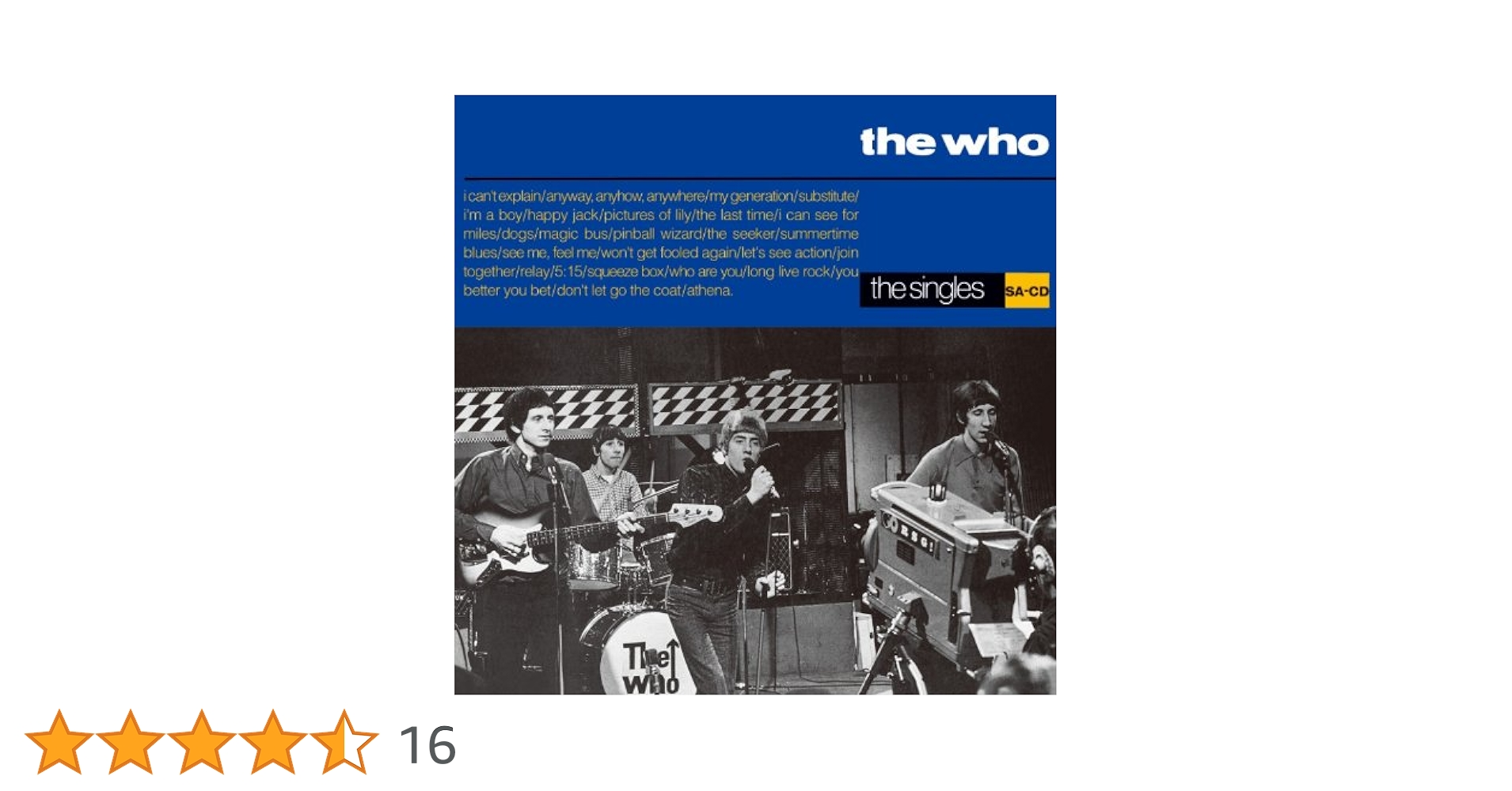 ザ・フー The Who CD 「Singles Box」 Amazon.co.jp: Singles Box: ミュージック